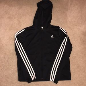 Adidas zip up hoodie